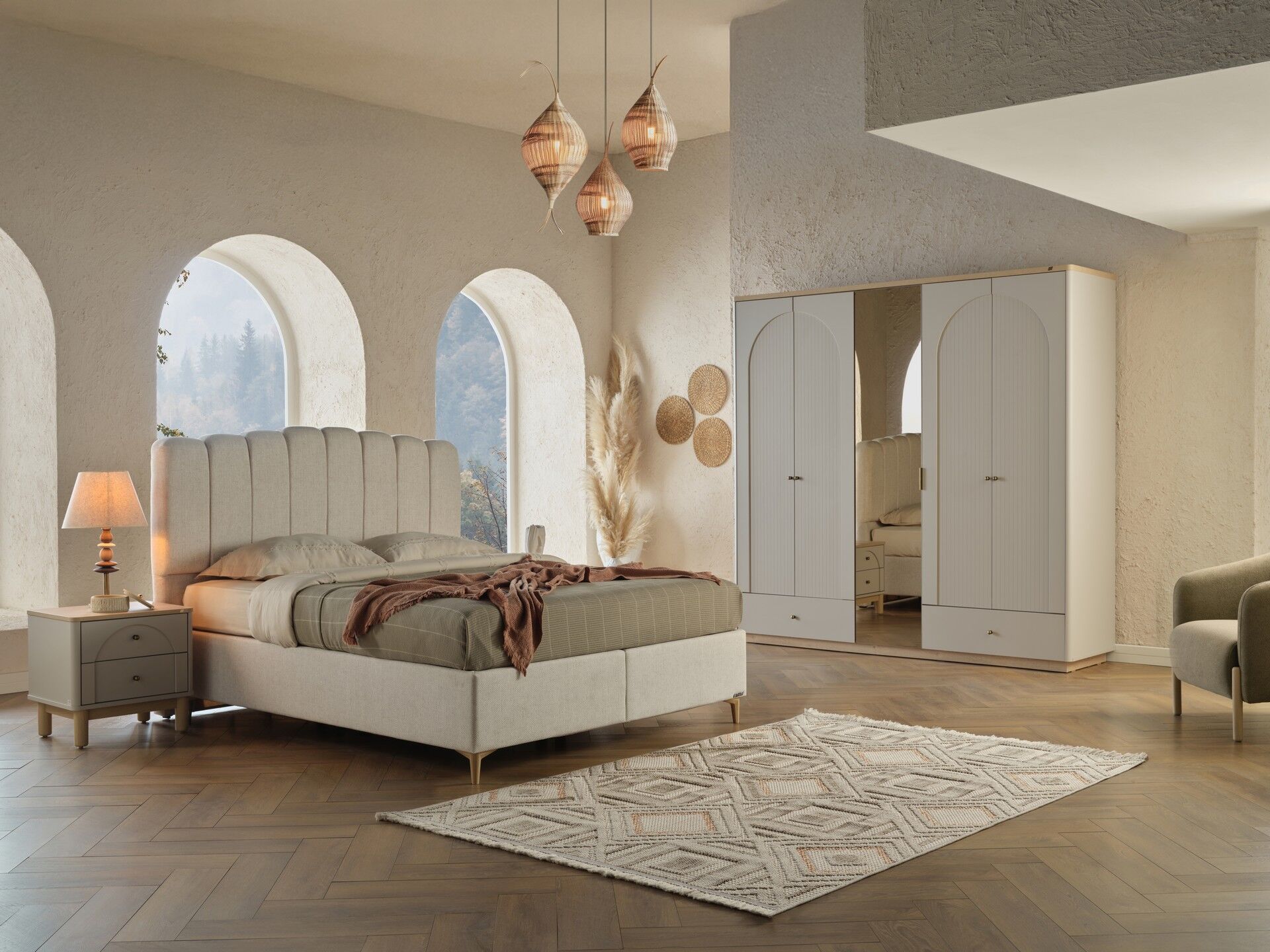 Borneo Bohem Schlafzimmer – Bild 2
